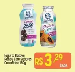 Muffato logurte Batavo Pense Zero Sabores Garrafinha oferta