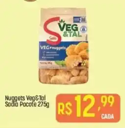 Muffato Nuggets Veg&Tal Sadia Pacote oferta