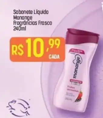 Muffato Sabonete Líquido Monange Fragrâncias Frasco oferta