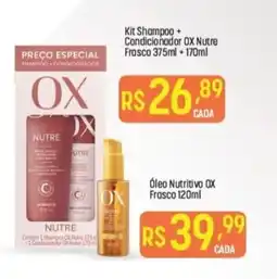 Muffato Óleo Nutritivo OX Frasco oferta
