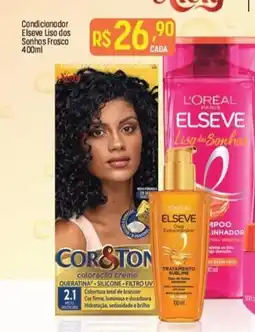 Muffato Condicionador Elseve Liso dos Sonhos Frasco oferta