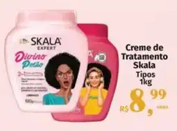 Supermercados Mateus Creme de Tratamento Skala Tipos oferta