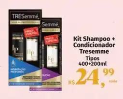 Supermercados Mateus Kit Shampoo + Condicionador Tresemme oferta
