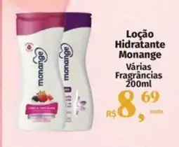 Supermercados Mateus Loção Hidratante Monange oferta