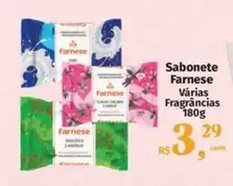 Supermercados Mateus Sabonete Farnese Várias Fragrâncias oferta