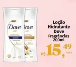 Supermercados Mateus Loção Hidratante Dove Fragrâncias oferta