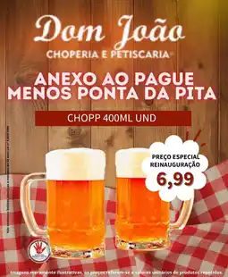 Supermercados Pague Menos CHOPP UND oferta
