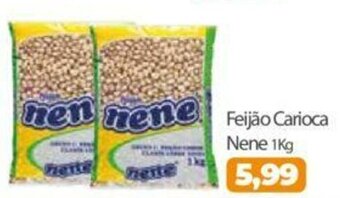 Feijao Carioca Nene 1kg
