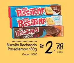 Giassi Supermercados Biscoito Recheado Passatempo oferta