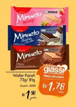 Giassi Supermercados Wafer Parati oferta