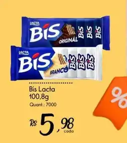 Giassi Supermercados Bis Lacta oferta