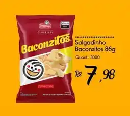 Giassi Supermercados Salgadinho Baconzitos oferta