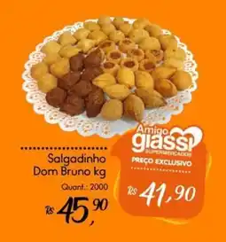 Giassi Supermercados Salgadinho Dom Bruno oferta