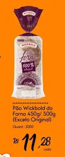 Giassi Supermercados Pão Wickbold do Forno oferta