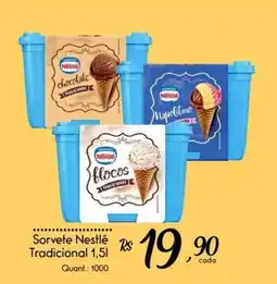 Giassi Supermercados Sorvete Nestlé Tradicional oferta