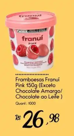 Giassi Supermercados Framboesas Franuí Pink oferta