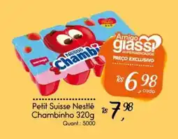 Giassi Supermercados Petit Suisse Nestlé Chambinho oferta