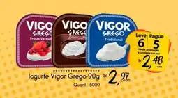 Giassi Supermercados logurte Vigor Grego oferta