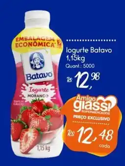 Giassi Supermercados Iogurte Batavo oferta