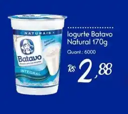 Giassi Supermercados logurte Batavo Natural oferta