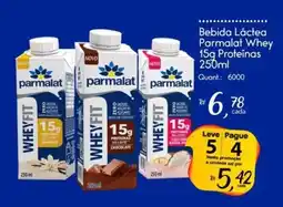 Giassi Supermercados Bebida Láctea Parmalat Whey 15g Proteínas oferta