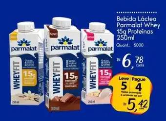 Giassi Supermercados Bebida Láctea Parmalat Whey 15g Proteínas oferta