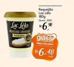Giassi Supermercados Requeijão Lac Lélo oferta