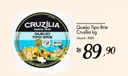 Giassi Supermercados Queijo Tipo Brie Cruzília oferta
