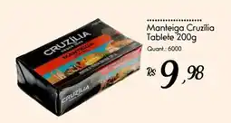 Giassi Supermercados Manteiga Cruzilia Tablete oferta