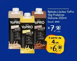 Giassi Supermercados Bebida Láctea YoPro 15g Proteínas Danone oferta