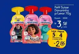 Giassi Supermercados Petit Suisse Danoninho p/Levar oferta