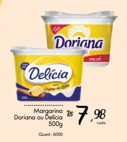 Giassi Supermercados Margarina Doriana ou Delícia oferta