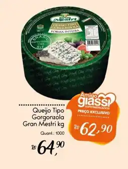 Giassi Supermercados Queijo Tipo Gorgonzola Gran Mestri oferta