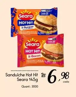 Giassi Supermercados Sanduíche Hot Hit Seara oferta