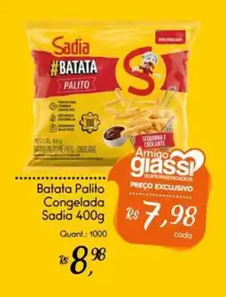 Giassi Supermercados Batata Palito Congelada Sadia oferta
