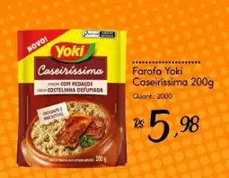Giassi Supermercados Farofa Yoki Caseiríssima oferta