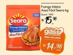 Giassi Supermercados Frango Inteiro Assa Fácil Seara oferta