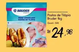 Giassi Supermercados Postas de Tilápia Bruder oferta