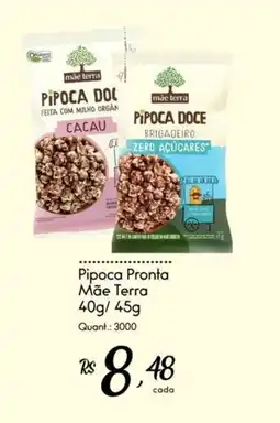 Giassi Supermercados Pipoca Pronta Mãe Terra oferta