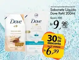 Giassi Supermercados Sabonete Liquido Dove Refil oferta