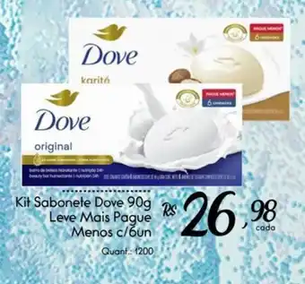 Giassi Supermercados Kit Sabonete Dove oferta
