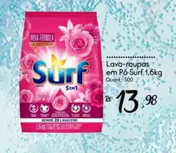 Giassi Supermercados Lava-roupas em Pó Surf oferta