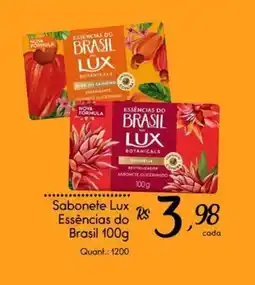 Giassi Supermercados Sabonete Lux Essências do Brasil oferta