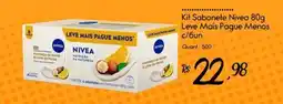 Giassi Supermercados Kit Sabonete Nivea oferta