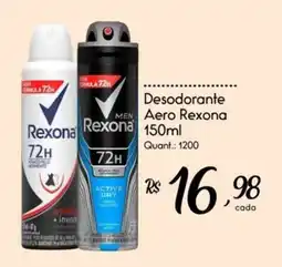 Giassi Supermercados Desodorante Aero Rexona oferta
