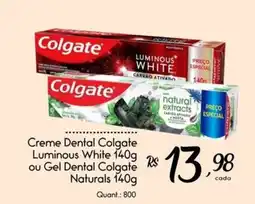 Giassi Supermercados Creme Dental Colgate oferta