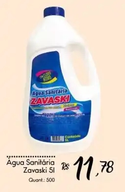 Giassi Supermercados Agua Sanitária Zavaski oferta