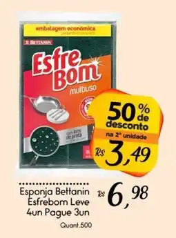 Giassi Supermercados Esponja Bettanin Esfrebom oferta
