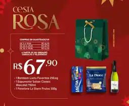 Giassi Supermercados Cesta Rosa oferta