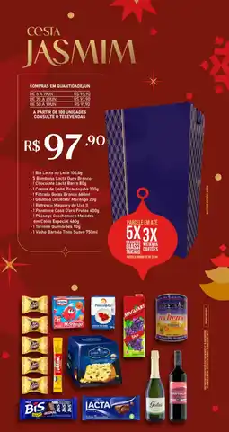 Giassi Supermercados Cesta jasmim oferta